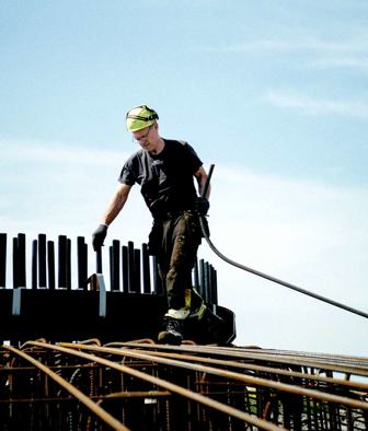 A large part of the construction takes place in of Eurowind Energy's core markets